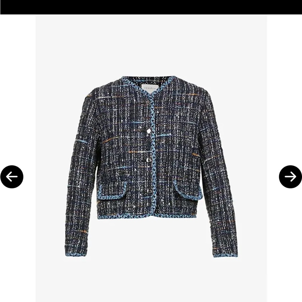 Sandro Tweed Jacket